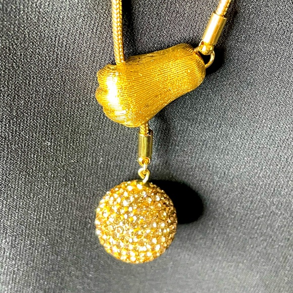 Kate Spade “House Cat” Paw Necklace